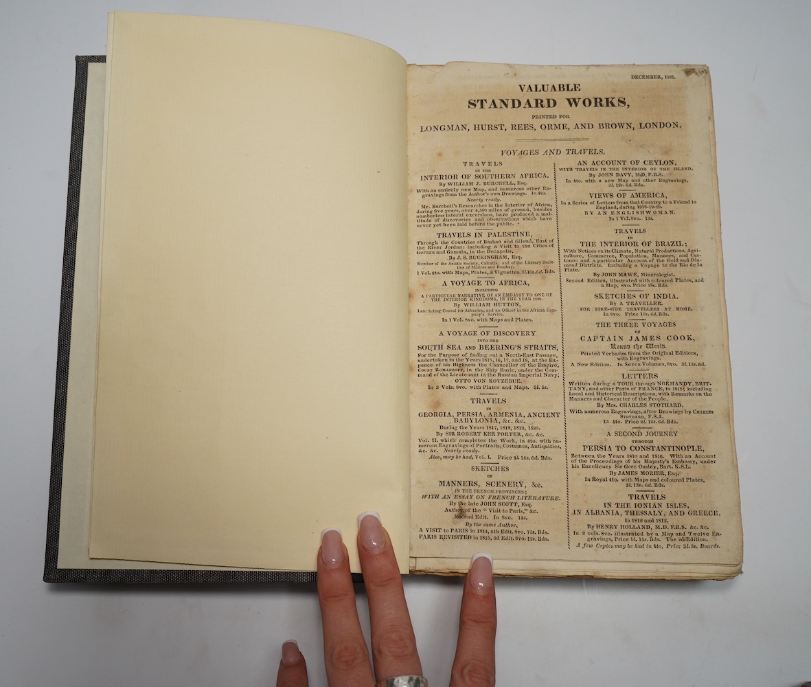 Byron, George Gordon Noel, Lord - Sardanapalus, a tragedy. The Two Foscari, a tragedy. Cain, a mystery, 1st edition, half title, 6 pages of advertisements bound in at beginning, rebound quarter calf, endpapers renewed, J